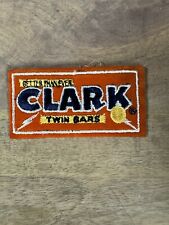 Vintage Clark Bar Embroidered Patch Chocolate picture