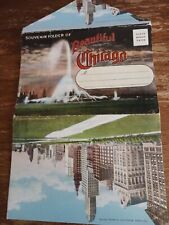 Souvenir Folder Of Beautiful Chicago, Pre-linen Unposted picture