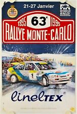 Pierre BERENGUIER 63th RALLYE MONTE CARLO 1995 Racing Poster picture