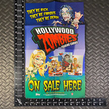 HOLLYWOOD ZOMBIES 2007 WINDOW POSTER AD SALE PROMO BOX TOPPER garbage pail kids picture