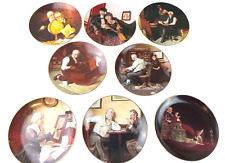 Knowles Norman Rockwell THE ONES WE LOVE Set of 8 Collector Plates Plate MINT picture