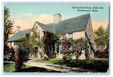 1915 Old Garrison House Built Newburyport Massachusetts MA Antique Postcard picture
