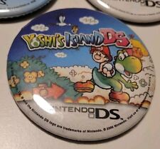 Yoshi's Island DS Nintendo DS Employee Promo Pin Button Pinback Rare picture