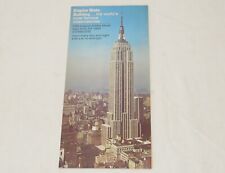 1970's ? Empire State Building Manhattan New York Information Brochure picture