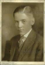 1923 Press Photo John Coolidge, son of President Coolidge. picture