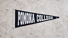 Vintage Pomona College Mini Felt Pennant  picture