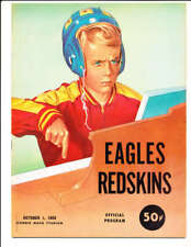 10/1 1955 Philadelphia Eagles vs Washington Redskins football program em bx20 picture