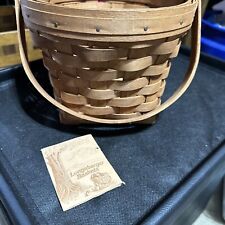 Longaberger 1989 13” Measuring Basket with Product Card picture