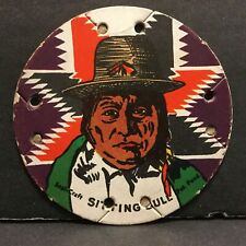 1937 Seal Craft Disc - St Louis Globe Democrat M30 #12 Sitting Bull Sku1038B picture