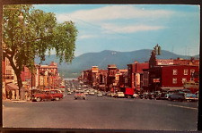 Vintage Postcard 1957 Broadway, looking East, Newburgh, New York (NY) picture
