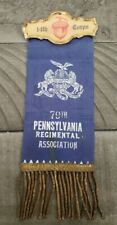 79TH PENNSYLVANIA REGIMENTAL ASSOCIATION MEMBERS BADGE 14TH CORPS picture