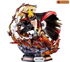 Anime OP Vinsmoke Sanji Soba Mask Germa 66 Black Action Figure Statue Toy Gift picture