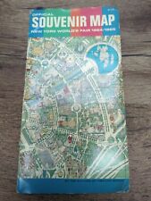 VINTAGE MAP  Official 1964 1965 New York World's Fair Souvenir Foldout Park Map picture