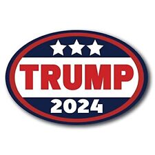 Magnet Me Up Trump 2024 Republican Party Magnet Decal, 4x6 Inch, Heavy Duty Auto picture