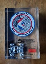 Vintage Apollo 15 Lunar Rover Fiberglas Acrylic Display Piece Scott Worden Irwin picture