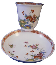 Antique 18thC 1730s Meissen Porcelain Kakiemon Cup & Saucer Porzellan Tasse picture