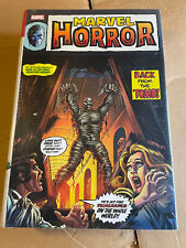 Marvel Comics Horror Omnibus HTF Hardcover Book Living Mummy Brother Voodoo picture