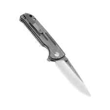 Kizer Pocket Knife Justice N690 Blade Liner Lock Denim Micarta Handle V4543N6 picture
