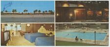 Hilton Head SC Sea Crest Motel Treasure Cove Restaurant 1975 Vintage Postcard picture