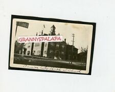 Vintage B/W Snapshot Photo - Canon City, Colorado High School - Nice Cond picture