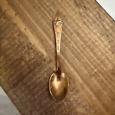 Vintage Tiny Spoon -  Texas, Solid Copper - Souvenir Spoon Collectible picture