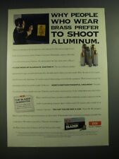 1992 CCI Blazer Ammunition Ad - Why people who wear brass prefer to shoot picture