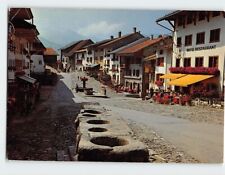 Postcard La rue pittoresque avec les anciennes mesures, Gruyères, Switzerland picture