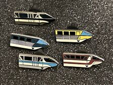 Disney Trading 5 Pin Lot-2011 H.M. Series-Monorail Collection-Mark VII- FULL SET picture