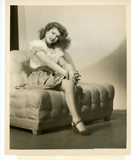 Vintage 8x10 Photo Singer Eileen Barton NBC Radio Star 1946 picture