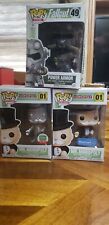 Funko Pop Exclusive Mr. Monopoly Vault Set W/ One Funko Pop Fall Out Power Armor picture