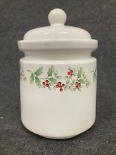 Vintage Coca Cola Gibson Cookie Jars Christmas Holly 1997 picture