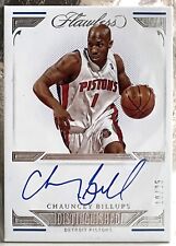 2020-21 Panini Flawless Distinguished Car /25 - Chauncey Billups / Pistons picture