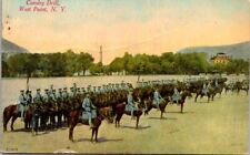 Postcard West Point NY Calvary Drill Military picture