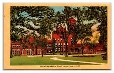 View Of The Industrial School, Lansing, Michigan Postcard picture