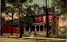 Vintage C. 1910's Y.W.C.A. Building, Mansion in Binghamton New York NY Postcard picture