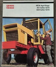 1972 Case International. Tractors Sales Brochure 1270 1370 Advertising Catalog picture