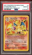 PSA 10 Charizard 4/102 Celebrations: Classic Collection Holo Pokemon GEM MINT picture