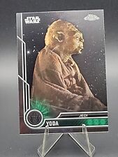 2023 Topps Chrome Star Wars Base Yoda #51 picture