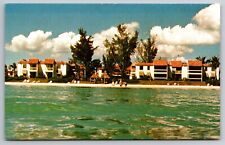 Sanibel Moorings Condominiums Sanibel Island Florida FL c1970 Postcard picture
