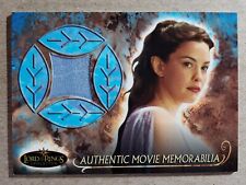 2006 Lord of the Rings Evolution Arwen Authentic Movie Memorabilia Material picture