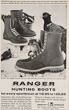 1960 Print Ad Ranger Sportsman Hunting Boots Endicott-Johnson Endicott,NY picture