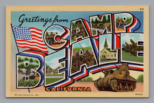 Postcard Greetings from Camp Beale California picture