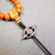 Gandhanra Handmade Tibetan Cross Vajra Amulet Pendant for Mala,Prayer Bead,1.0