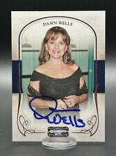 2008 Donruss DAWN WELLS Celebrity Cuts On-Card Auto SP (w/COA) picture