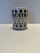 Alcatraz Federal Penitentiary Warden 4oz. Mini Souvenir Mug Expresso/Cappuccino picture