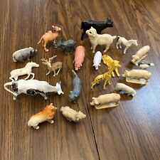 Vintage Assorted Animal Lot 60’s-80’s Dog, Sheep, Pigs, Camel Elephant Cow Horse picture