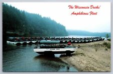 eStampsNet - Wisconsin Ducks Amphibious Fleet Postcard picture