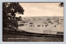 Larchmont NY-New York, Horseshoe Harbor, Antique Souvenir Vintage Postcard picture