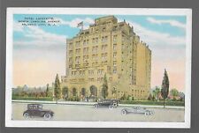Hotel Lafayette, Atlantic City NJ Postcard picture