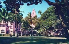 Royal Hawaiian Hotel Island of Oahu Hawaii c 1961 Postcard picture
